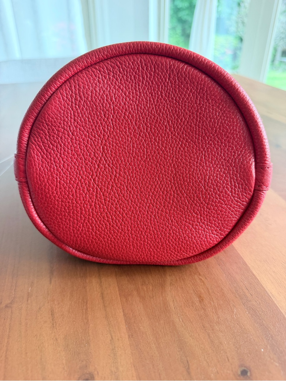 ❤️ NWT Marc Jacobs The Bucket Bag True Red Full Grain Leather • $395 MSRP - Picture 11 of 15